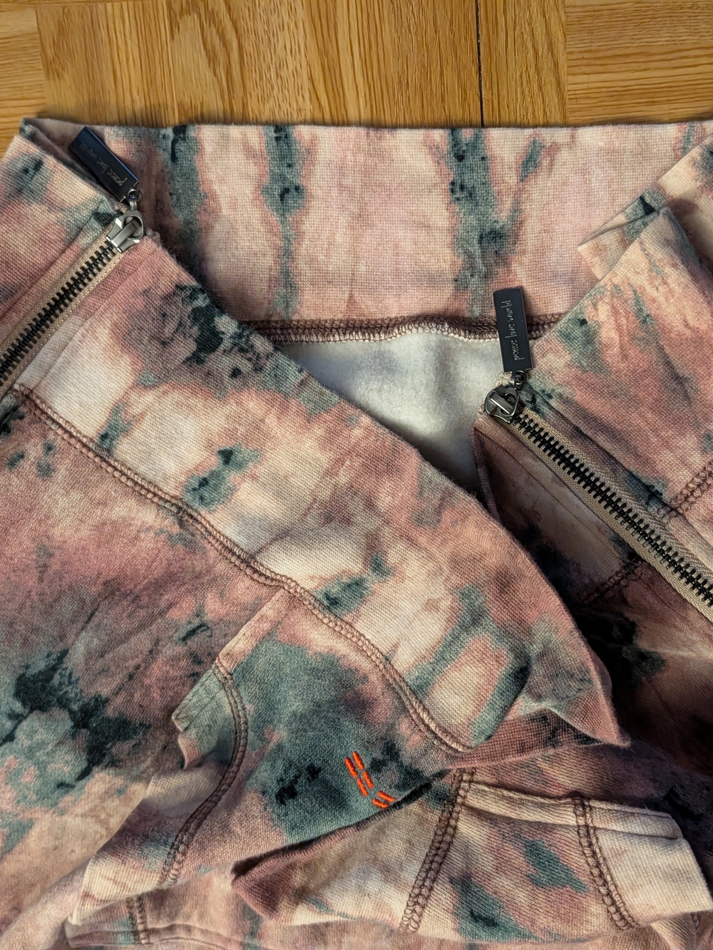 Peace Love World Tie-Dye Hoodie